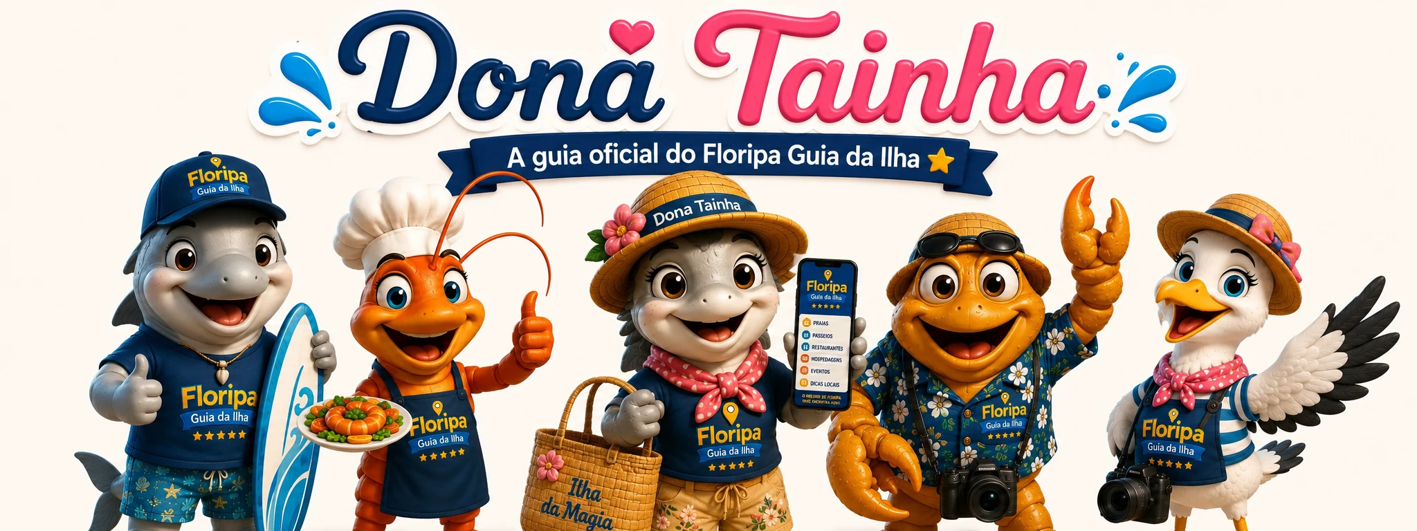 Dona Tainha a Guia Oficial do Floripa Guia da Ilha e Sua Rapaziada