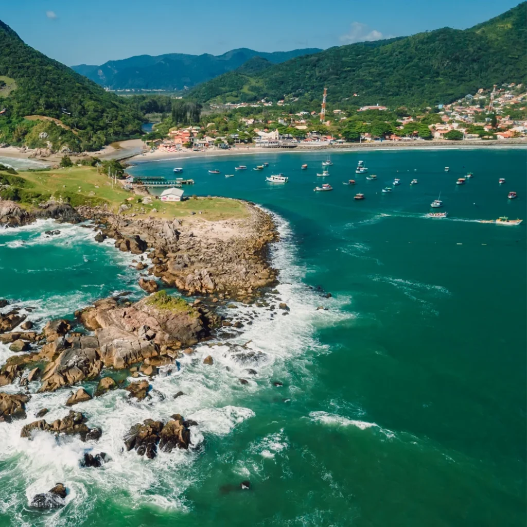 Praia da Armação de Florianópolis