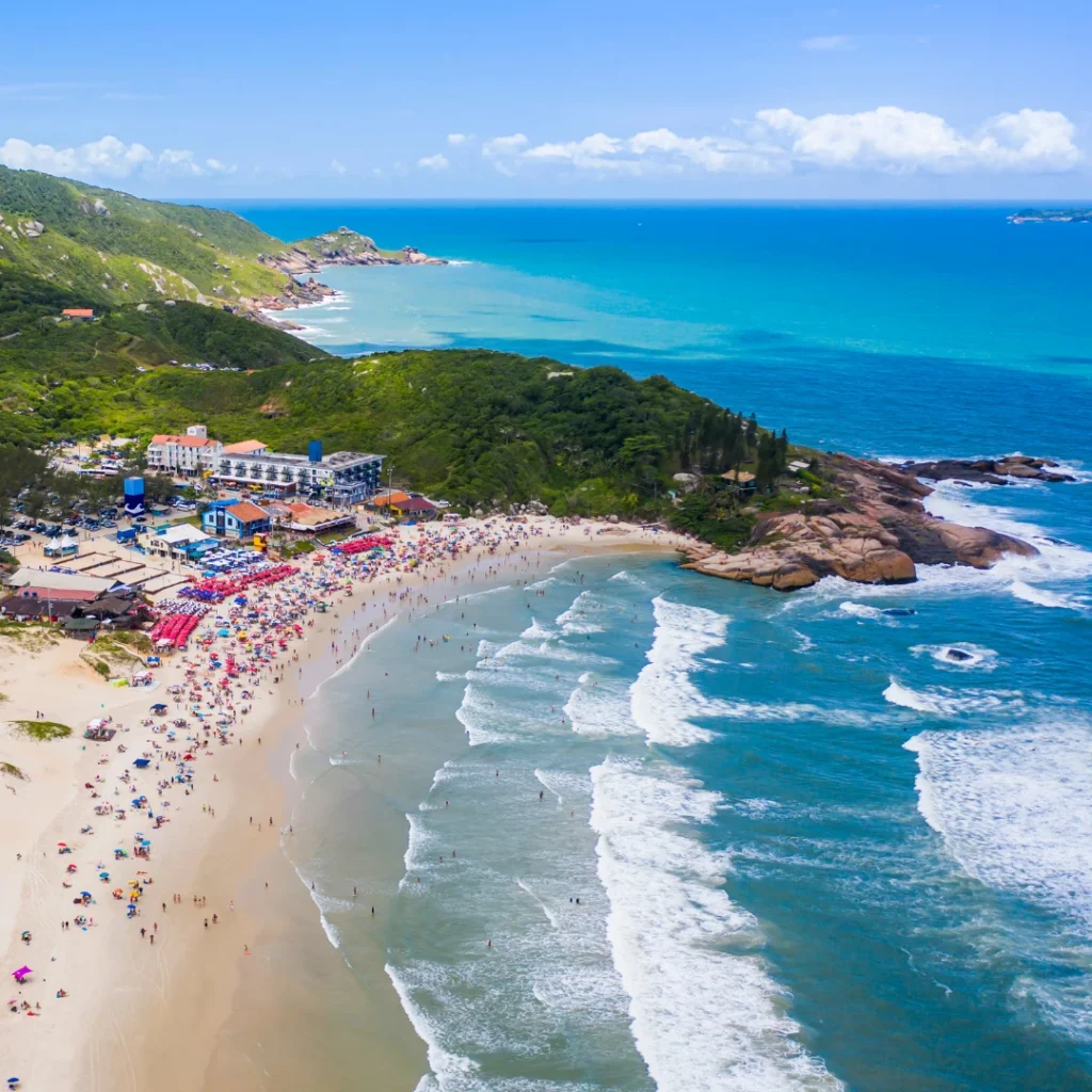 Praia da Joaquina de Florianópolis foto