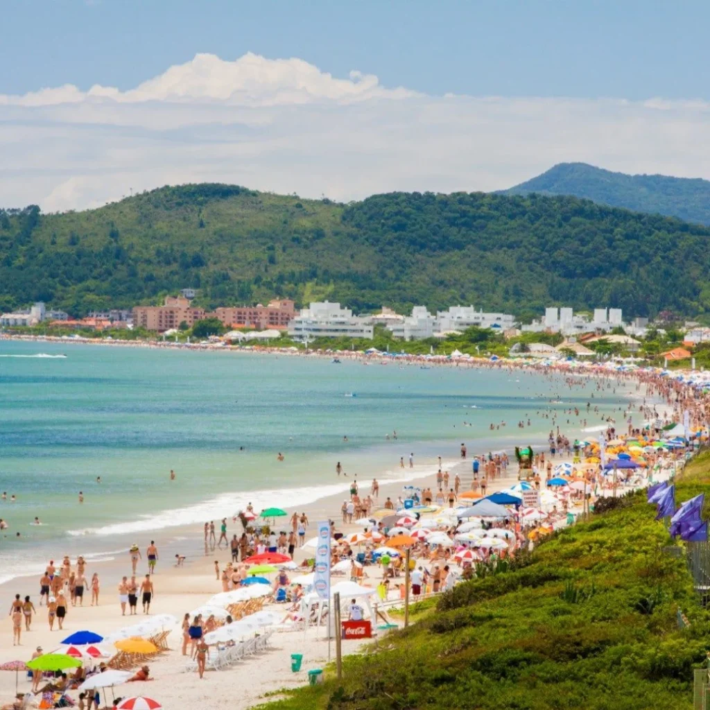 Praia de Jurerê Internacional em Florianópolis