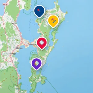 mapa de florianópolis